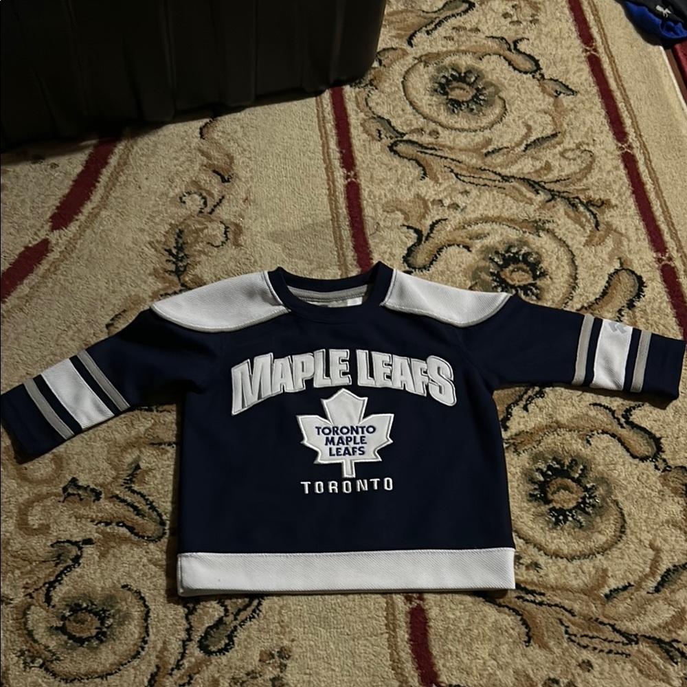 Toronto Maple Leafs Kids Jersey - Navy and White